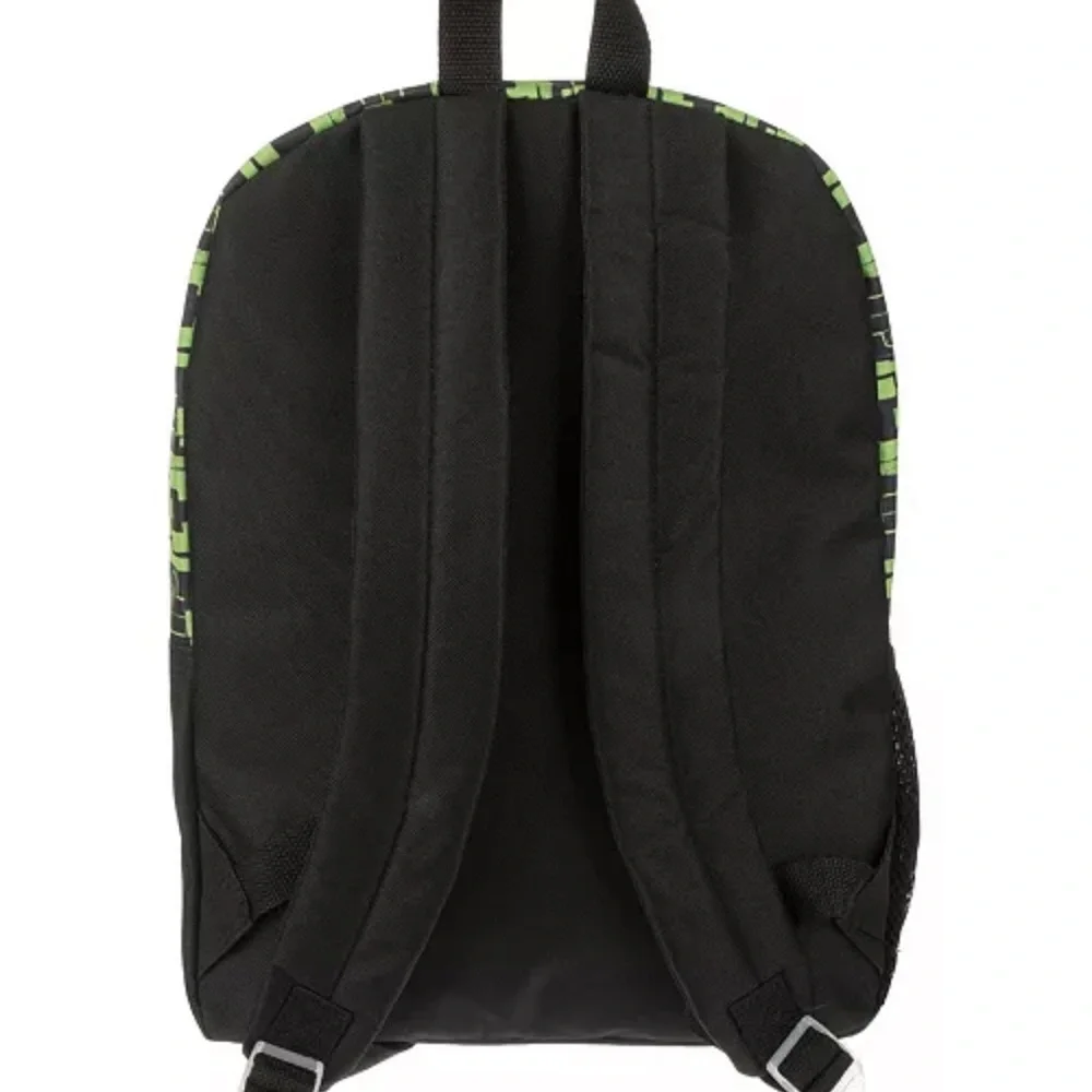NWT Bioworld Boys Minecraft‎ Backpack Set Creeper with Lunchbox & Accessories